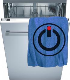 Посудомоечная машина Whirlpool : не выключается